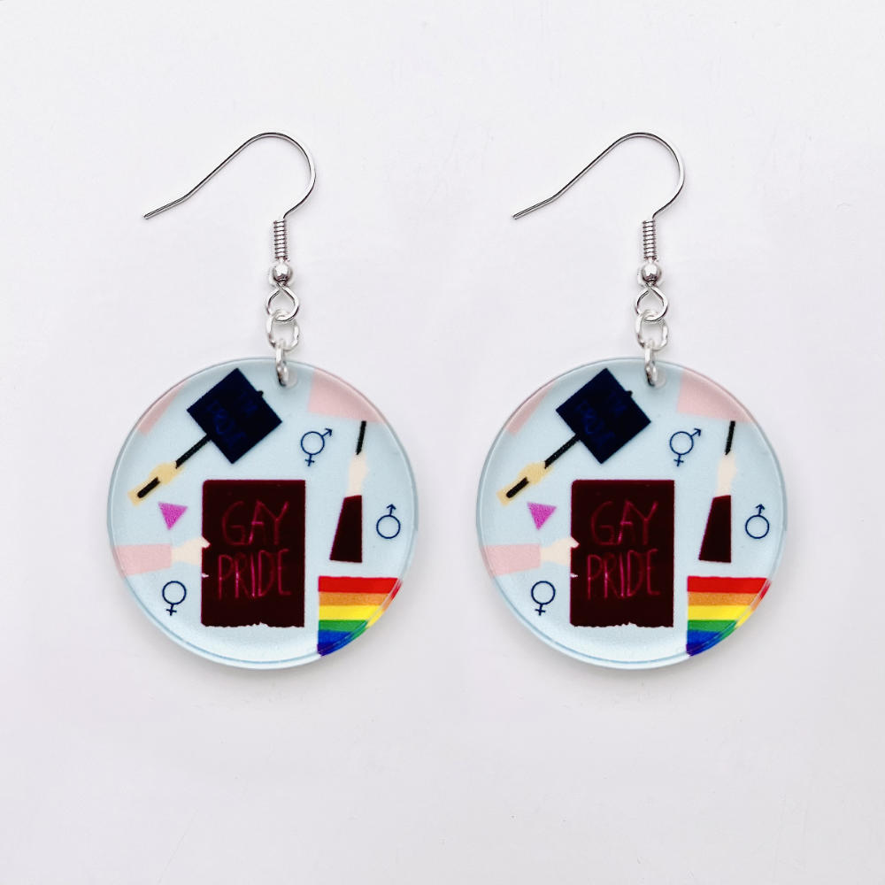 Pendientes redondo Statement