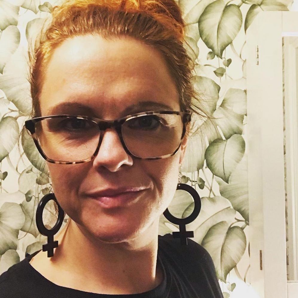 Earrings She (Woman Symbol)