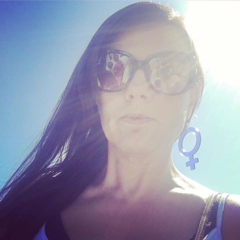 Earrings She (Woman Symbol)