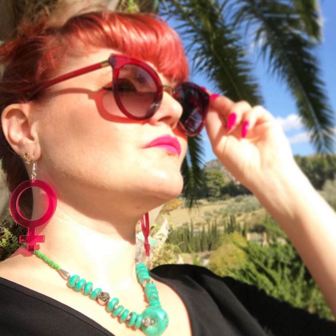 Earrings She (Woman Symbol)