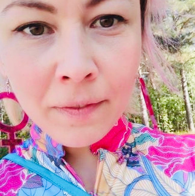 Earrings She (Woman Symbol)