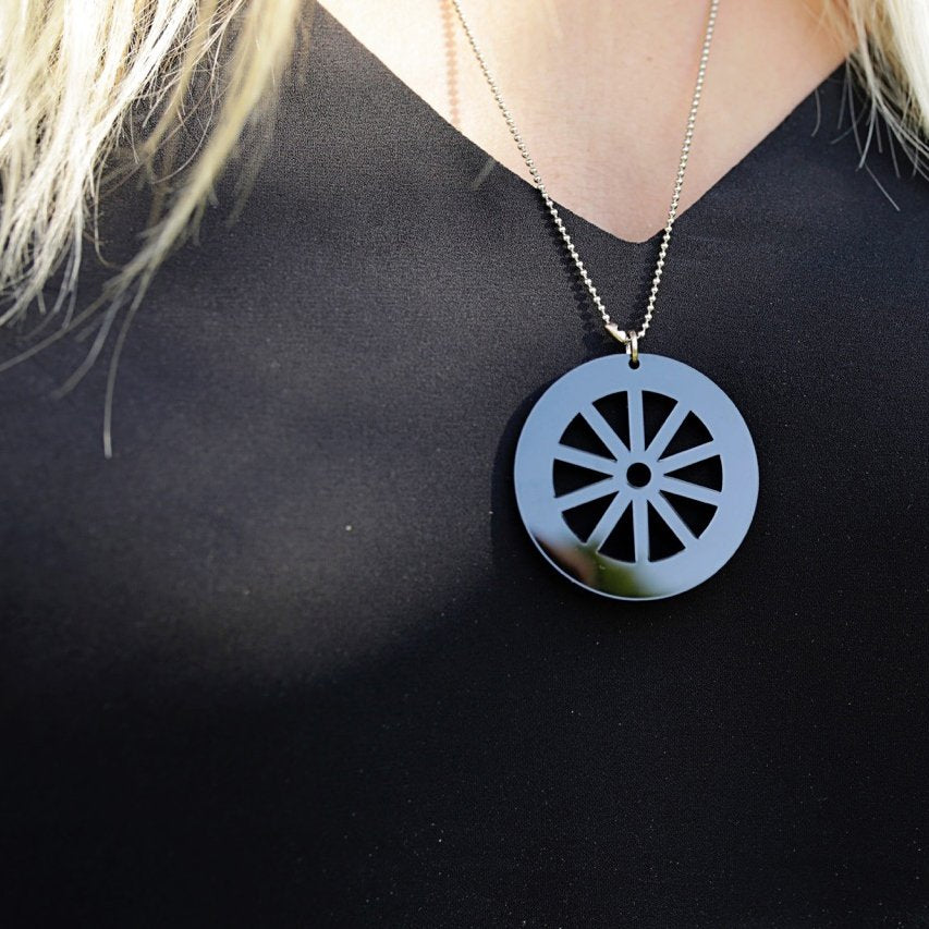 Halsband vagnshjul Ånge - Svart