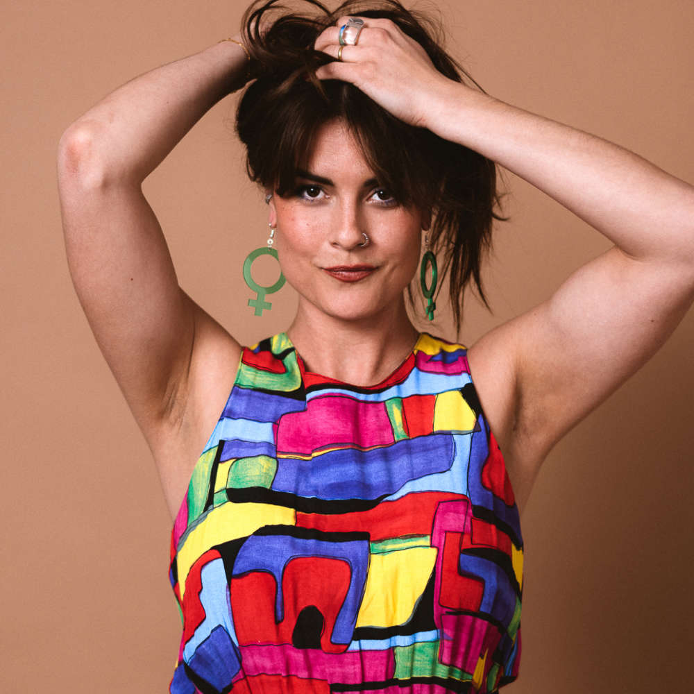 Earrings She (Woman Symbol)