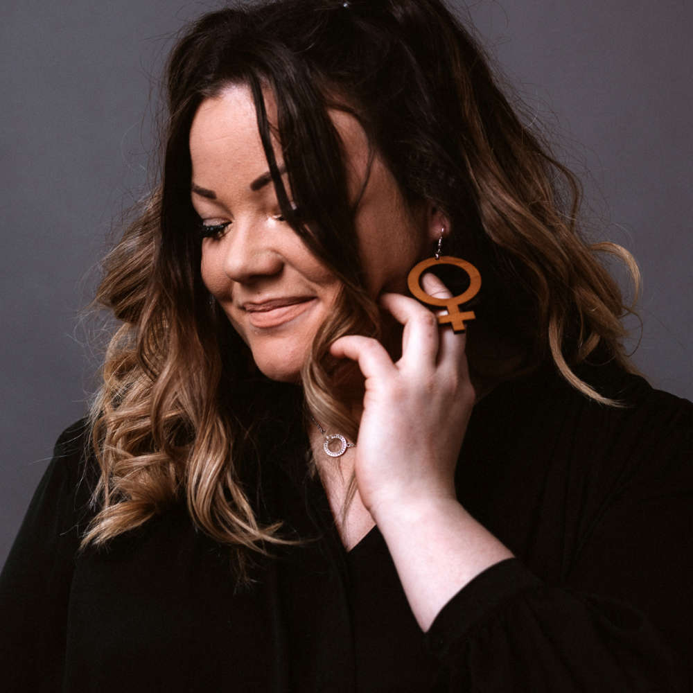 Earrings She (Woman Symbol)