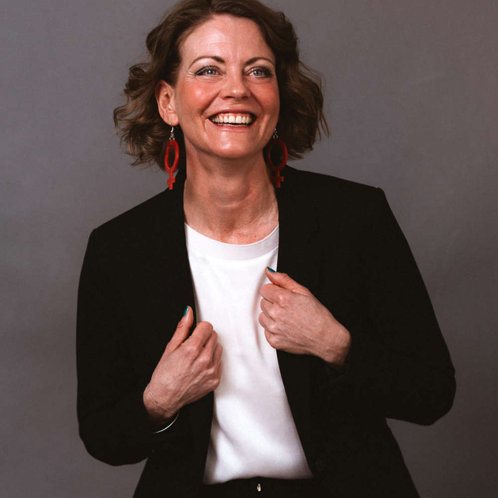 Earrings She (Woman Symbol)