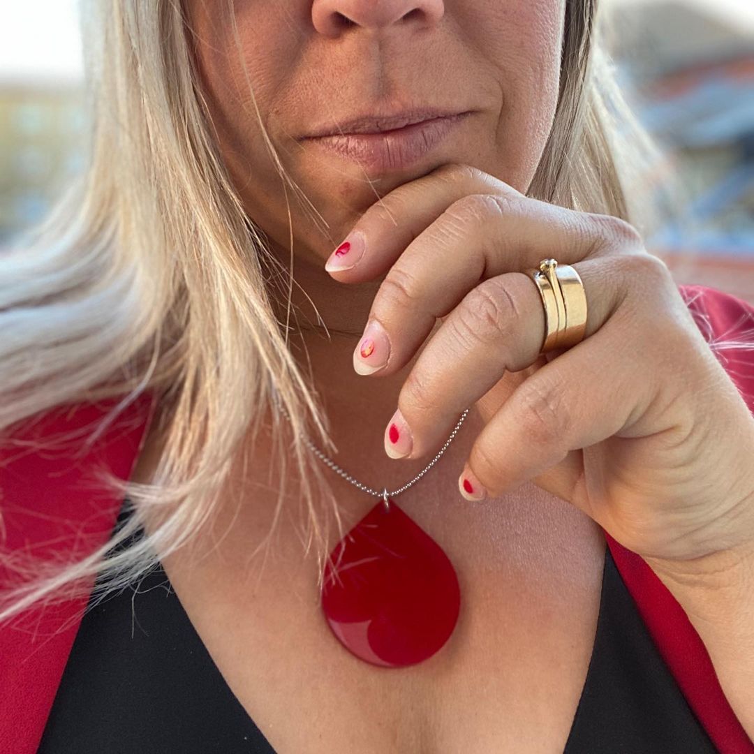 Halsband Droppe Stor