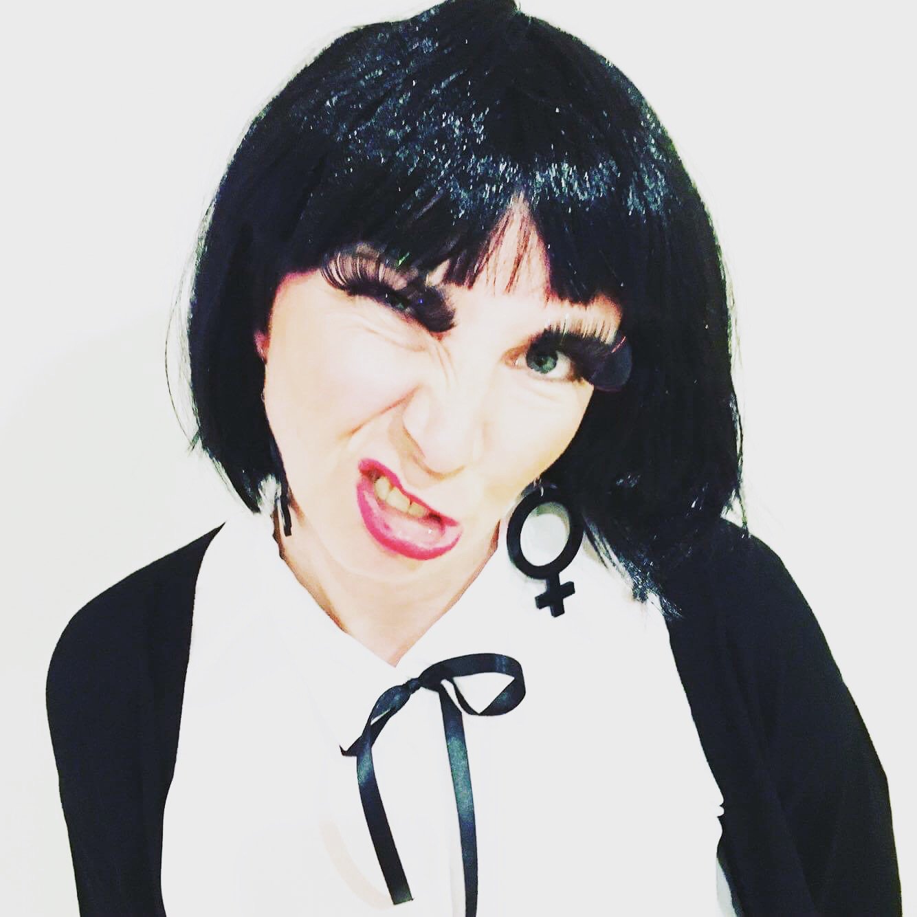 Earrings She (Woman Symbol)