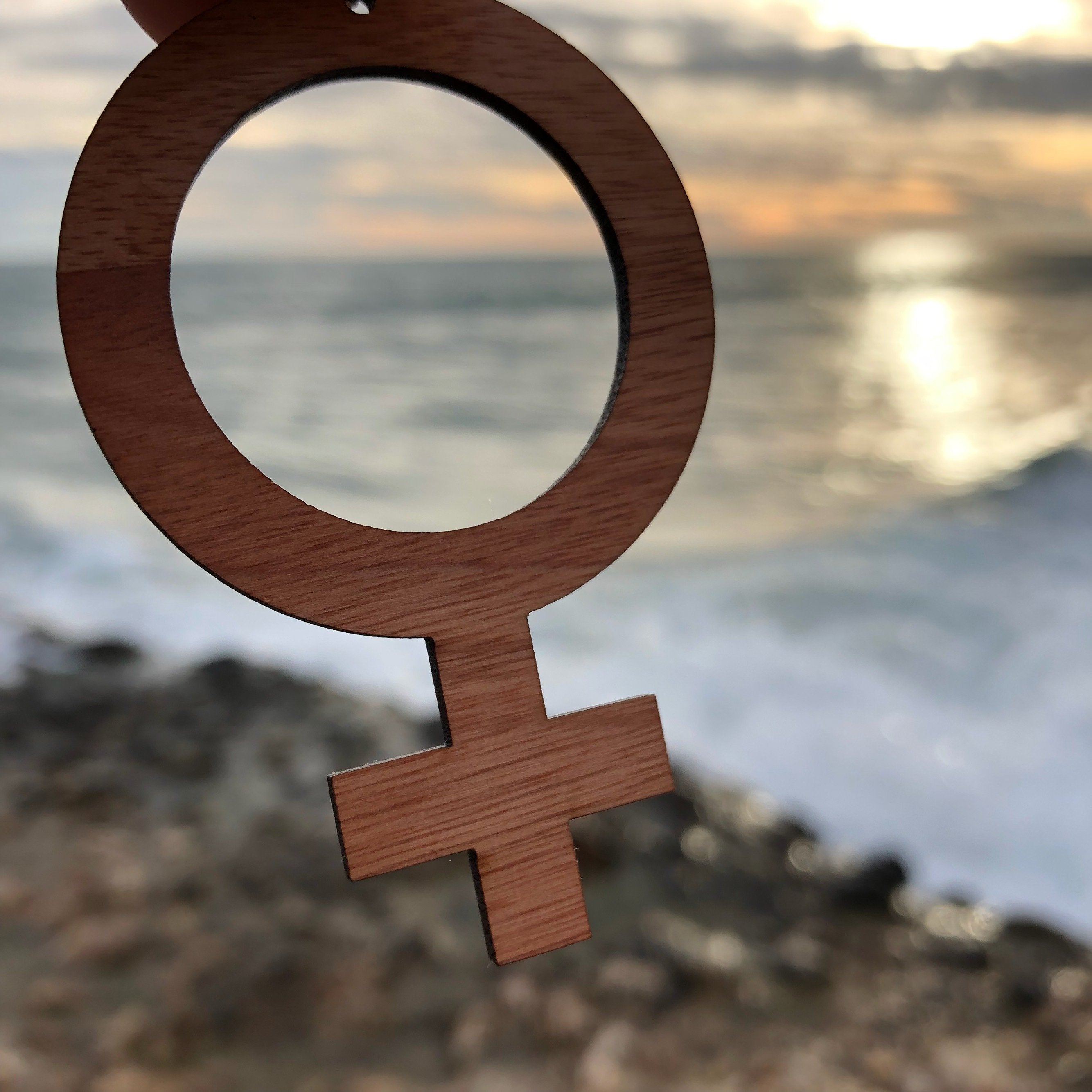 Earrings She (Woman Symbol)